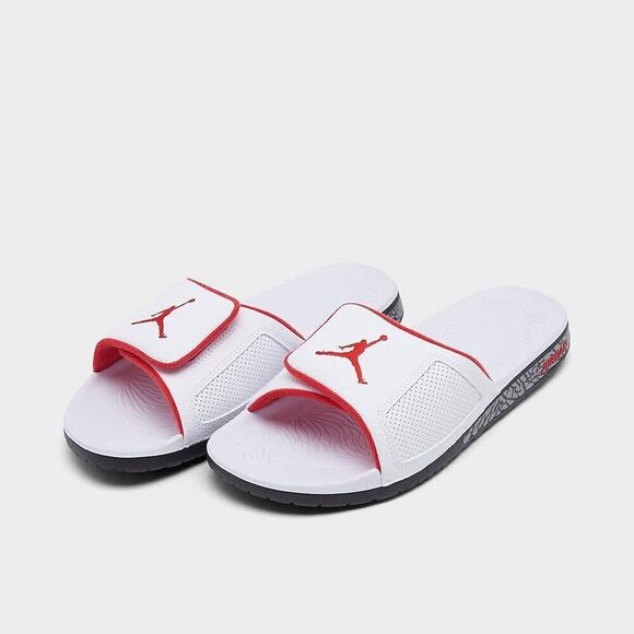 NEW Nike Air Jordan Hydro III 3 Retro White Red Slides 854556 103 - SIZE 8 MENS main image 5